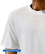 T-shirt blanc Oversize Premium - 240 g/m² – Image 8