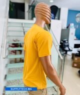 T-shirts moutarde essentiel coton unisexe - manches courtes – Image 4