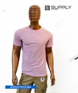 T-shirts rose bébé essentiel coton unisexe - manches courtes – Image 5