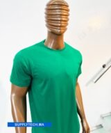 T-shirts vert essentiel coton unisexe - manches courtes – Image 4