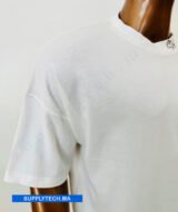 T-shirt blanc Oversize Premium - 240 g/m² – Image 4