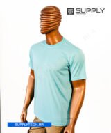 T-shirt Bleu turquoise de Sublimation Sportif en Polycoton – Image 2