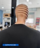 Sweat noir unisexe sans capuche - polycoton – Image 8