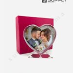 Trophée Cœur BXP13 en Cristal pour Sublimation