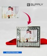 Cadre Photo 13x18 cm de Mariage Bijoux Argentés – Image 2