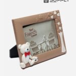 Cadre Photo Enfant avec Ours en Peluche