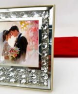 Cadre Photo de Mariage 10x15 cm Bijoux Argentés – Image 3