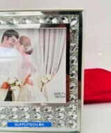 Cadre Photo 13x18 cm de Mariage Bijoux Argentés – Image 3