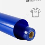 Flex bleu royal pour Textiles - films P.S