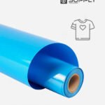 Flex bleu ciel pour Textiles - films P.S