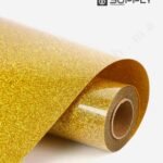 Flex Doré effet Pailleté pour Textiles - Glitter Thermocollant