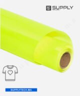 Flex jaune fluorescent pour marquage textile - Siser