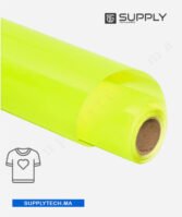 Flex jaune fluorescent pour marquage textile - Siser