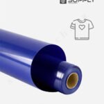 Flex bleu foncé pour Textiles - films P.S