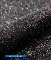 Flex Noir effet Pailleté pour Textiles - Glitter Thermocollant – Image 2
