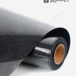 Flex Noir effet Pailleté pour Textiles - Glitter Thermocollant