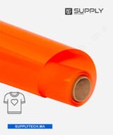 Flex orange fluorescent pour marquage textile - Siser