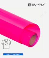 Flex rose fluorescent pour marquage textile - Siser