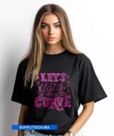 Flex rose fuchsia effet Pailleté pour Textiles - Glitter Thermocollant – Image 3