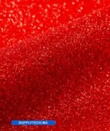Flex rouge effet Pailleté pour Textiles - Glitter Thermocollant – Image 2