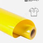 Flex jaune citron pour Textiles - films P.S