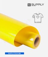 Flex jaune citron pour Textiles - films P.S