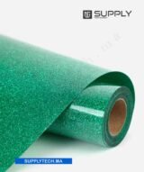 Flex vert effet Pailleté pour Textiles - Glitter Thermocollant