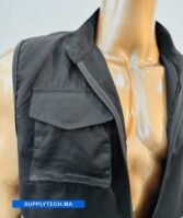 Gilets de travail Noir sans manches multipoches – Image 4