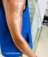 Gilet Imperméable bleu roi Unisexe – intérieure polaire – Image 4