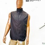 Gilet Imperméable Noir Unisexe – intérieure polaire