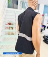 Gilets de travail Noir sans manches multipoches – Image 2