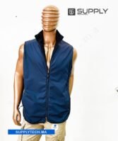 Gilet Imperméable bleu marine Unisexe – intérieure polaire