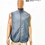 Gilet Imperméable gris foncé Unisexe – intérieure polaire