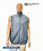 Gilet Imperméable gris foncé Unisexe – intérieure polaire