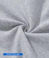 Sweat gris chiné unisexe sans capuche - polycoton – Image 3