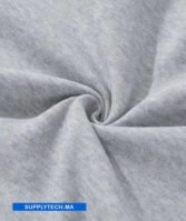 Sweat gris chiné unisexe sans capuche - polycoton – Image 3