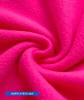 Sweat à capuche rose foncé claire unisexe avec Poche Kangourou - polycoton – Image 2