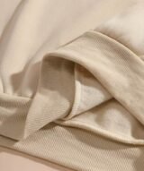 Sweat à capuche beige unisexe avec Poche Kangourou - polycoton – Image 3