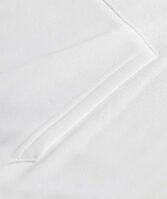 Sweat à capuche blanc unisexe avec Poche Kangourou - polycoton – Image 5