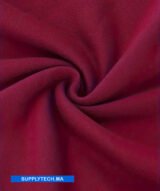 Sweat à capuche bordeaux unisexe avec Poche Kangourou - polycoton – Image 4