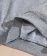 Sweat gris chiné unisexe sans capuche - polycoton – Image 4