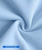 Sweat à Capuche bleu ciel unisexe avec Poche Kangourou - polycoton – Image 3