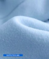 Sweat à Capuche bleu ciel unisexe avec Poche Kangourou - polycoton – Image 4