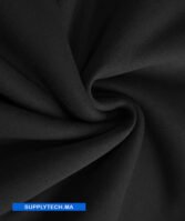 Sweat à capuche premium noir unisexe avec Poche Kangourou-coton – Image 5