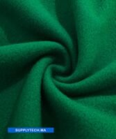 Sweat à capuche vert unisexe avec Poche Kangourou - polycoton – Image 5