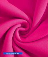 Sweat à capuche rose foncé claire unisexe avec Poche Kangourou - polycoton