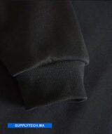 Sweat-shirt à Capuche Noir – unisexe – Poche Kangourou – Image 6