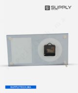 Horloge rectangulaire en Verre Miroir pour Sublimation - 30×16 cm – Image 4