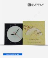 Horloge en Verre Miroir Carré pour Sublimation - 20×20 cm – Image 4