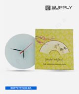 Horloge en Verre Ronde pour Sublimation - 20 cm de Diamètre – Image 3